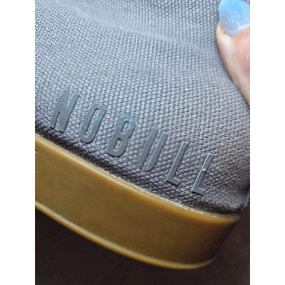 Nobull Men's Grey and Brown Boots
